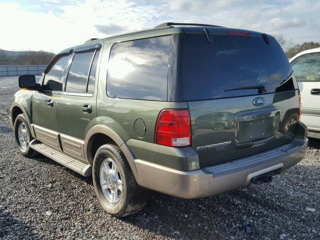 1FMFU17L94LB70667 - 2004 FORD EXPEDITION GREEN photo 3