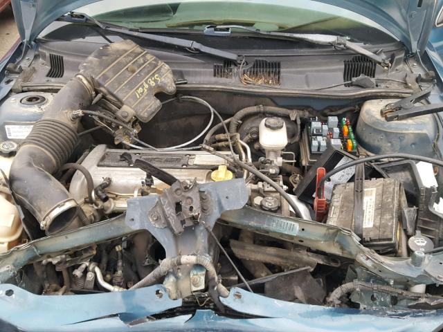 1G2NF52F22C159594 - 2002 PONTIAC GRAND AM S მწვანე ფოტო 7