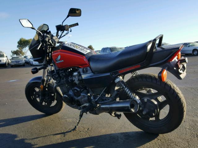 JH2RC2004GM200481 - 1986 HONDA CB700 SC RED photo 3