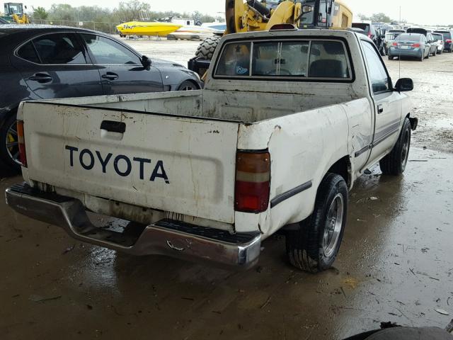 JT4RN81P3S5208740 - 1995 TOYOTA PICKUP 1/2 WHITE photo 4