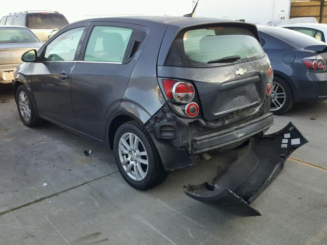 1G1JC6SH9D4196948 - 2013 CHEVROLET SONIC LT 石墨色 照片 3