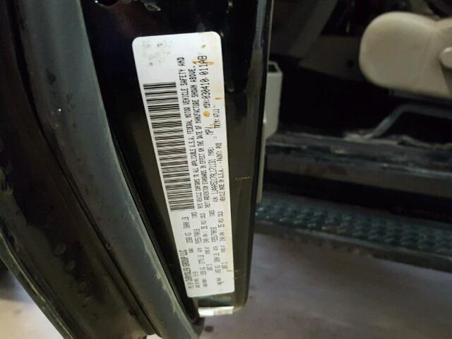 1J4AA5D17AL171131 - 2010 JEEP WRANGLER S BLACK photo 10