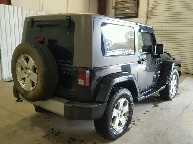 1J4AA5D17AL171131 - 2010 JEEP WRANGLER S BLACK photo 4