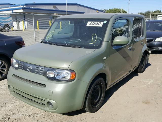 JN8AZ28R79T113369 - 2009 NISSAN CUBE BASE GREEN photo 2