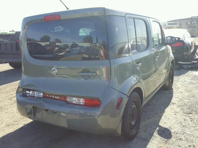 JN8AZ28R79T113369 - 2009 NISSAN CUBE BASE GREEN photo 4