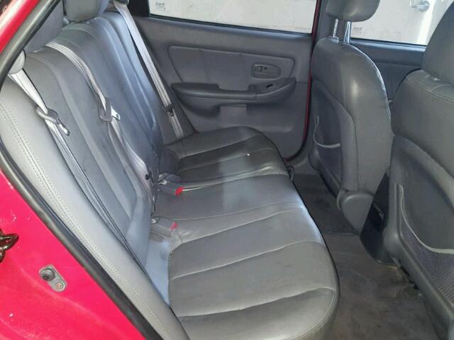 KMHDN56D25U174710 - 2005 HYUNDAI ELANTRA GL RED photo 6