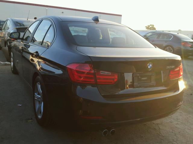 WBA3C1C53EK107165 - 2014 BMW 328 I SULE BLACK photo 3