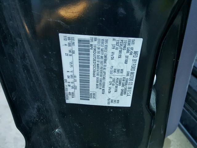 1FMDU73E2YZC58660 - 2000 FORD EXPLORER X BLUE photo 10