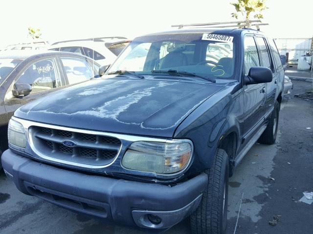 1FMDU73E2YZC58660 - 2000 FORD EXPLORER X BLUE photo 2