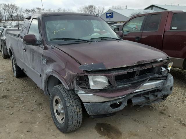 2FTRX18L9YCA90714 - 2000 FORD F150 BURGUNDY photo 1