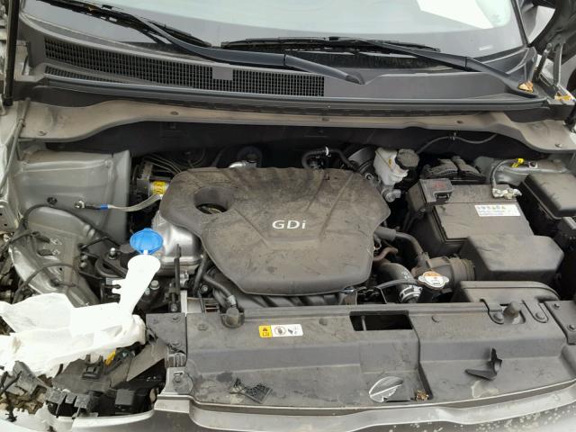 KNDJN2A23G7342576 - 2016 KIA SOUL GRAY photo 7