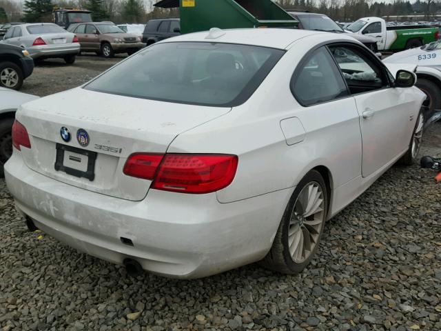 WBAKF9C5XBE247368 - 2011 BMW 335 XI WHITE photo 4