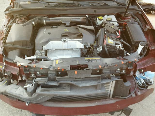 1G11C5SL8FF198230 - 2015 CHEVROLET MALIBU 1LT 红色 照片 7