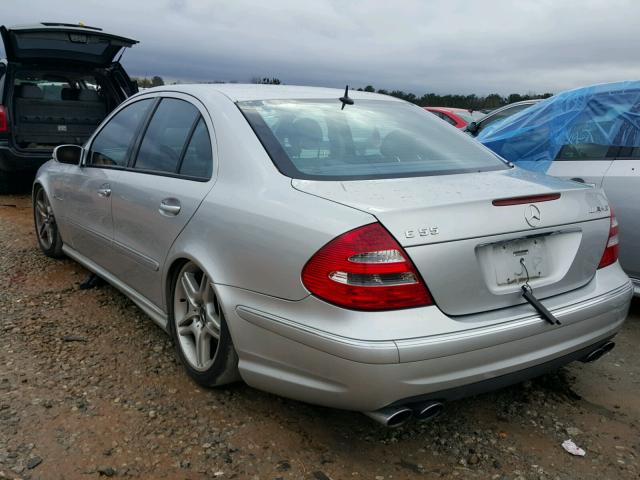 WDBUF76J04A489930 - 2004 MERCEDES-BENZ E 55 AMG SILVER photo 3