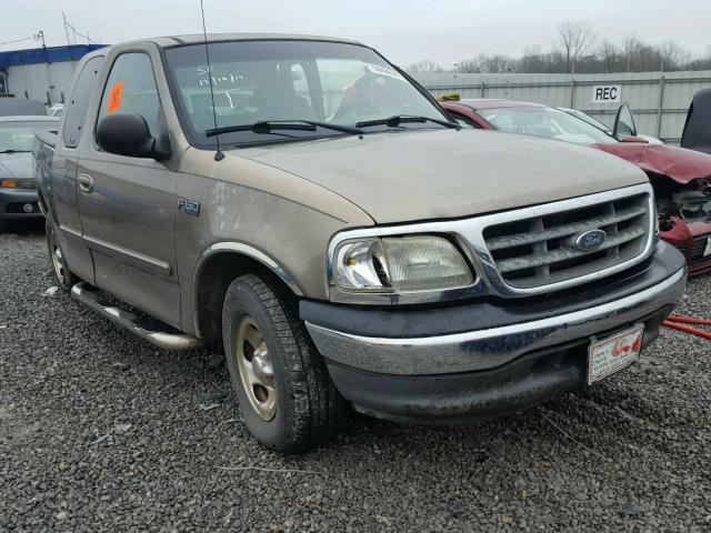 1FTRX17283NA50359 - 2003 FORD F150 BROWN photo 1