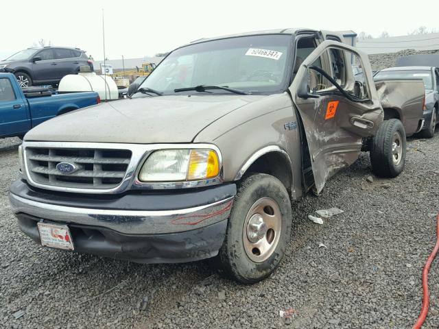 1FTRX17283NA50359 - 2003 FORD F150 BROWN photo 2