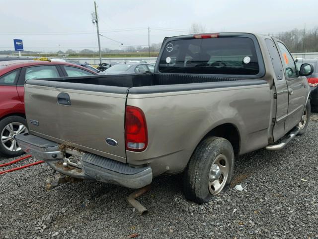 1FTRX17283NA50359 - 2003 FORD F150 BROWN photo 4