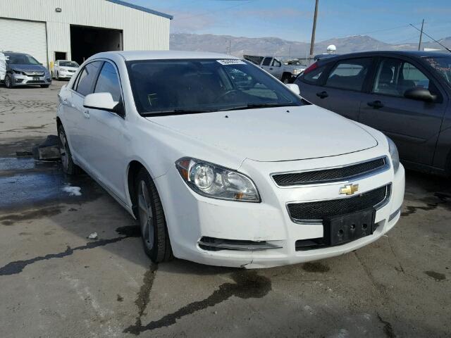 1G1ZC5E19BF162540 - 2011 CHEVROLET MALIBU 1LT WHITE photo 1