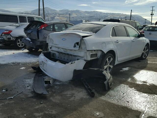 1G1ZC5E19BF162540 - 2011 CHEVROLET MALIBU 1LT WHITE photo 4