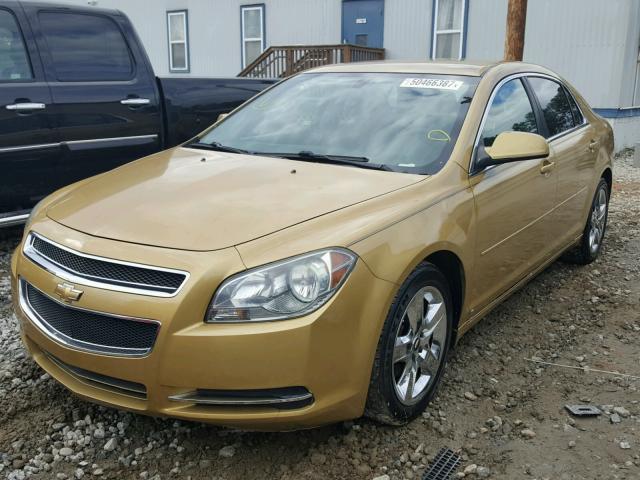 1G1ZC5E05A4162214 - 2010 CHEVROLET MALIBU 1LT 金色 照片 2