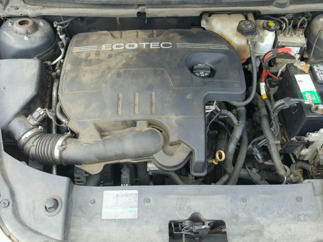 1G1ZC5E05A4162214 - 2010 CHEVROLET MALIBU 1LT 金色 照片 7