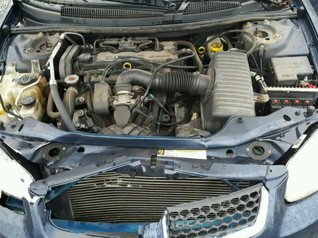 1B3EL46X66N276401 - 2006 DODGE STRATUS SX BLUE photo 7