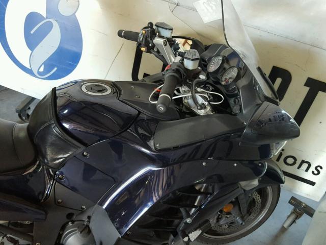 JKBZGNC15AA001232 - 2010 KAWASAKI ZG1400 C BLUE photo 5