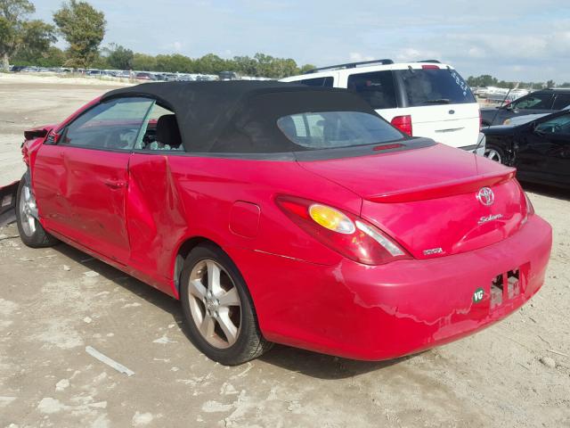 4T1FA38P96U103425 - 2006 TOYOTA CAMRY SOLA RED photo 3