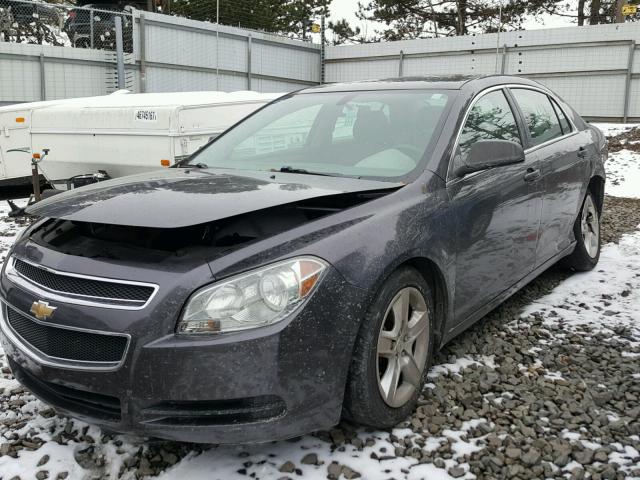 1G1ZA5EUXBF179671 - 2011 CHEVROLET MALIBU LS 石墨色 照片 2