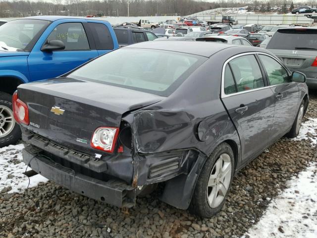 1G1ZA5EUXBF179671 - 2011 CHEVROLET MALIBU LS 石墨色 照片 4