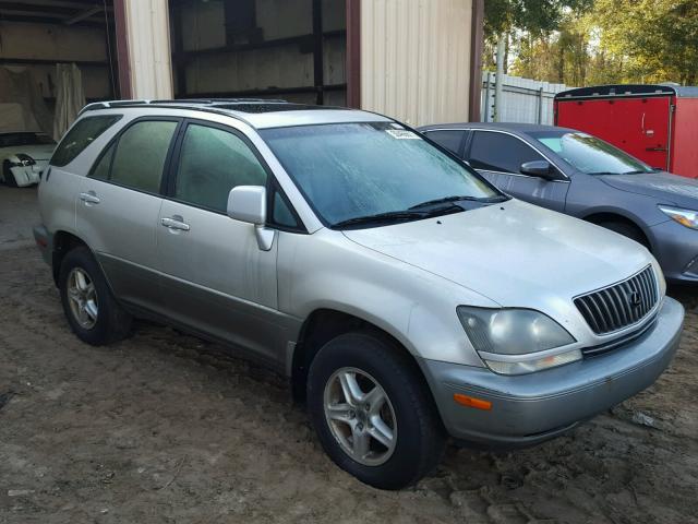 JT6GF10U7X0012542 - 1999 LEXUS RX 300 SILVER photo 1