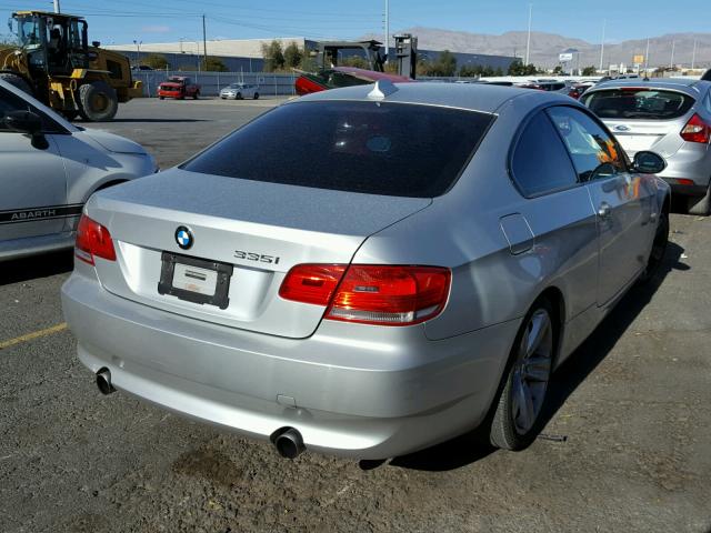 WBAWB73519P046376 - 2009 BMW 335 I SILVER photo 4