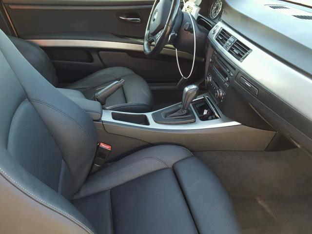 WBAWB73519P046376 - 2009 BMW 335 I SILVER photo 5