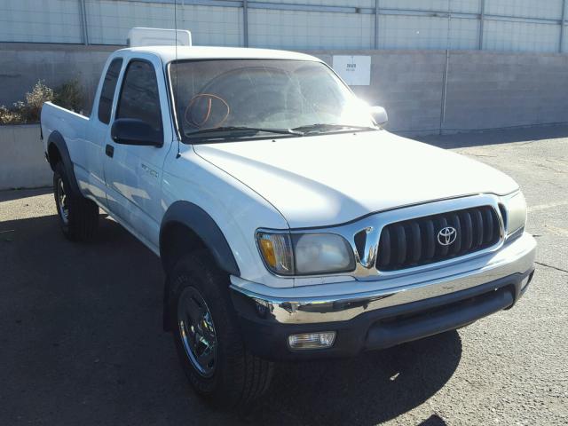 5TESN92N32Z066035 - 2002 TOYOTA TACOMA XTR WHITE photo 1