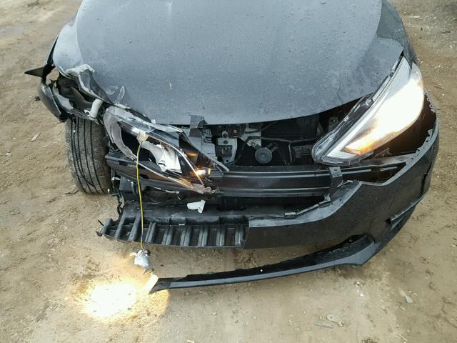 3N1AB7AP2GL649852 - 2016 NISSAN SENTRA S BLACK photo 7