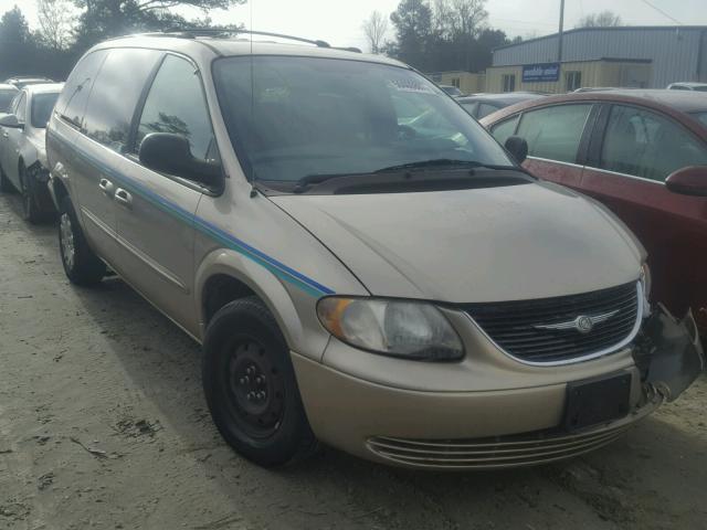 2C4GP44383R165441 - 2003 CHRYSLER TOWN & COU GOLD photo 1