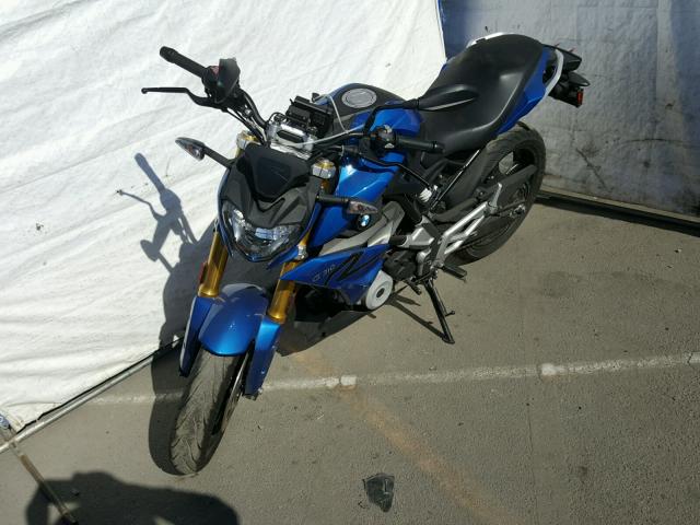 WB30G110XJR852504 - 2018 BMW G310 R BLUE photo 2