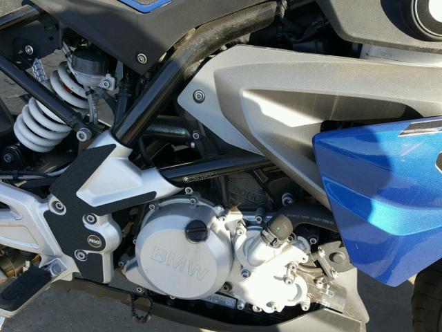 WB30G110XJR852504 - 2018 BMW G310 R BLUE photo 7