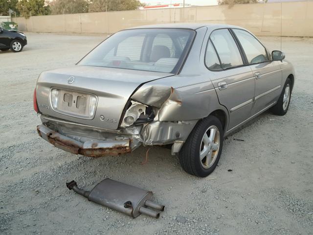 3N1AB51A24L738428 - 2004 NISSAN SENTRA 2.5 SILVER photo 4