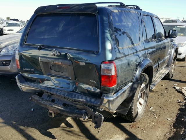 JT3GN87RXW0057483 - 1998 TOYOTA 4RUNNER LI GREEN photo 4