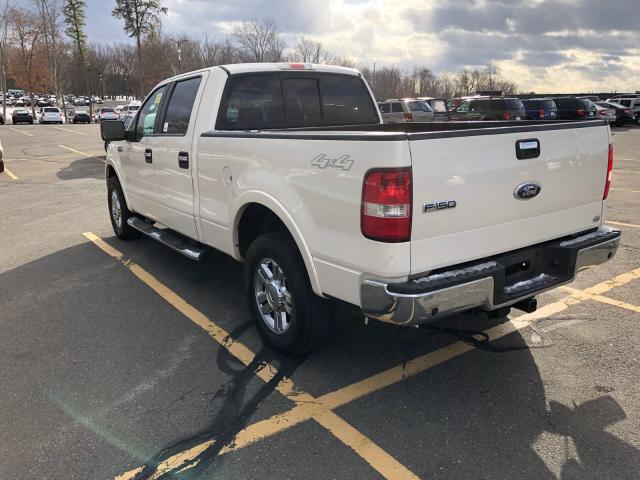 1FTPW14578FA32431 - 2008 FORD F150 SUPER WHITE photo 3