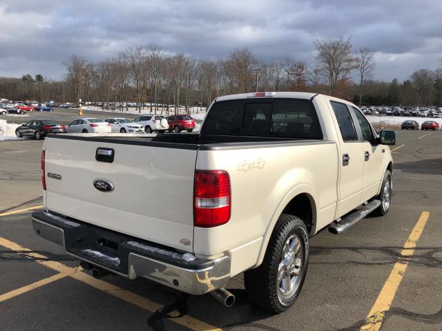 1FTPW14578FA32431 - 2008 FORD F150 SUPER WHITE photo 4