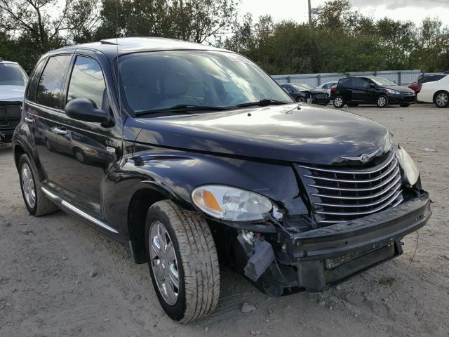 3C8FY68B25T549512 - 2005 CHRYSLER PT CRUISER BLACK photo 1