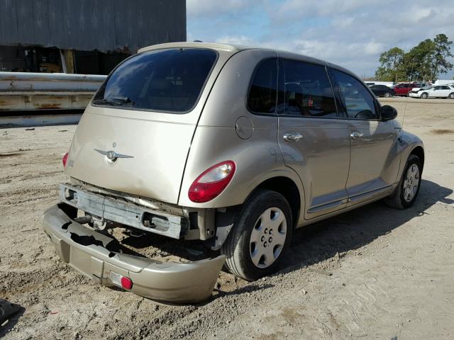 3A4FY58B86T203343 - 2006 CHRYSLER PT CRUISER GOLD photo 4