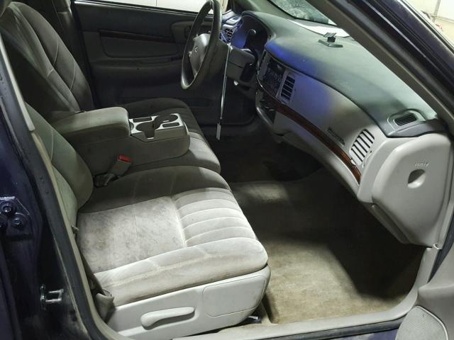 2G1WF55E419198348 - 2001 CHEVROLET IMPALA 蓝色 照片 5