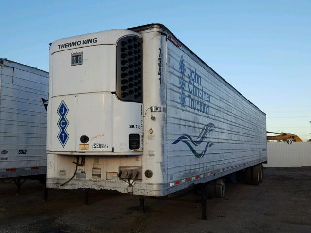 1GRAA0622DB707899 - 2013 GREAT DANE TRAILER REEFER WHITE photo 2