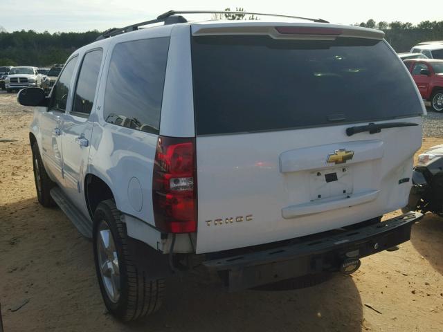 1GNUKBE08AR182860 - 2010 CHEVROLET TAHOE K150 WHITE photo 3