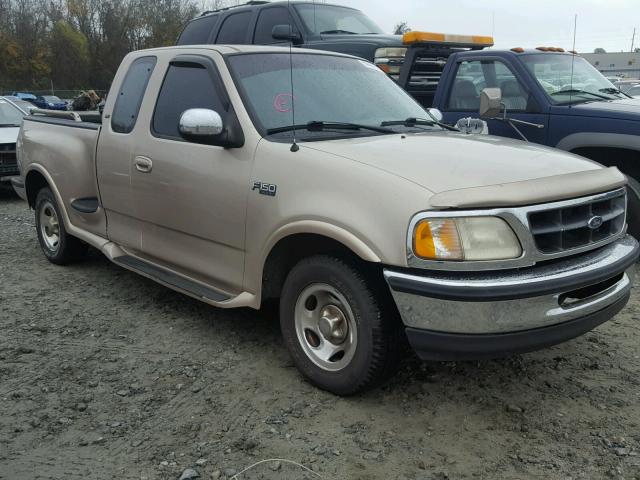 1FTDX0761VKD06305 - 1997 FORD F150 GOLD photo 1