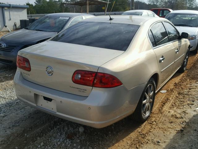 1G4HD57207U101095 - 2007 BUICK LUCERNE CX TAN photo 4