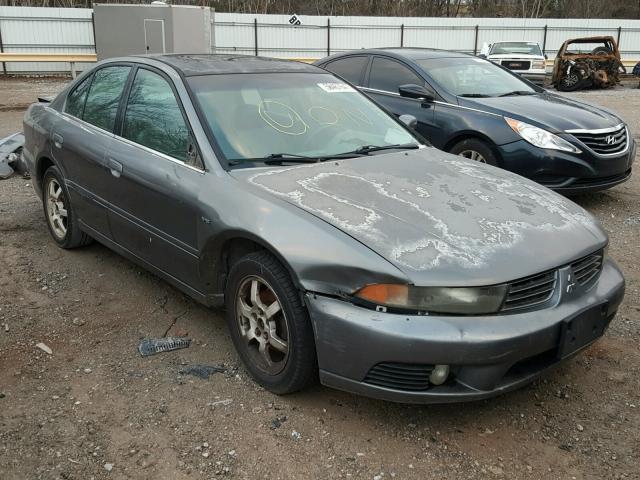 4A3AA46H02E020354 - 2002 MITSUBISHI GALANT ES GRAY photo 1